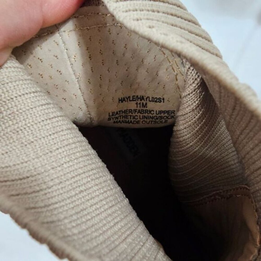 Steve Madden Hayle Boots In Sand Suede - Size 11 - Picture 8 of 11